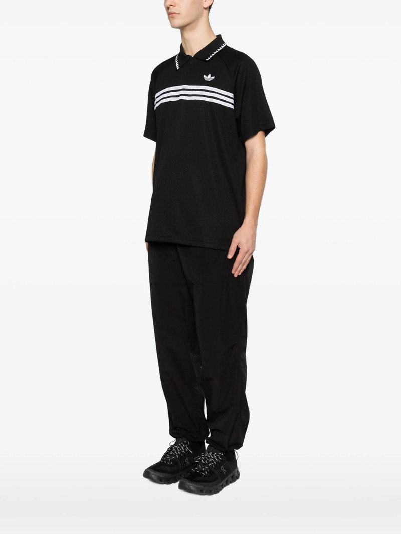 Adidas Striped-detail Polo Shirt 5