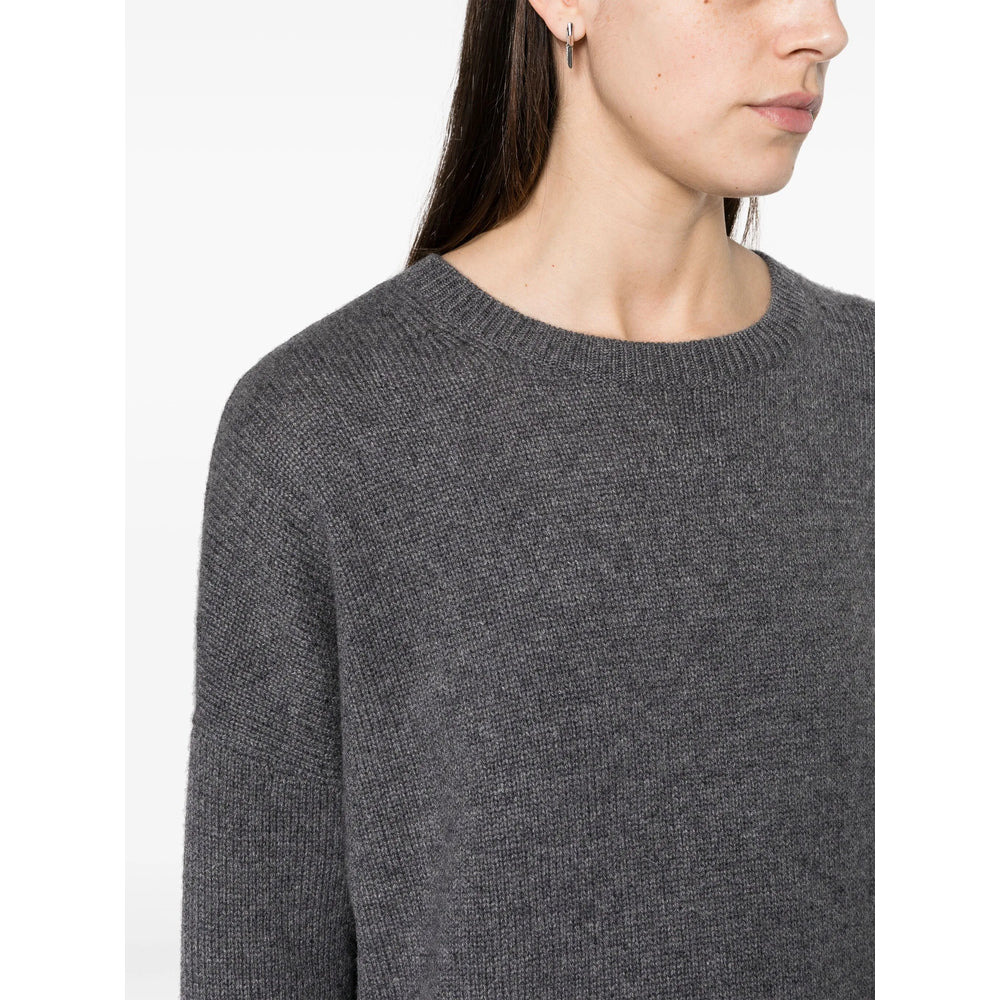 Lisa Yang Grey Knitwear - Jumpers Women - 5