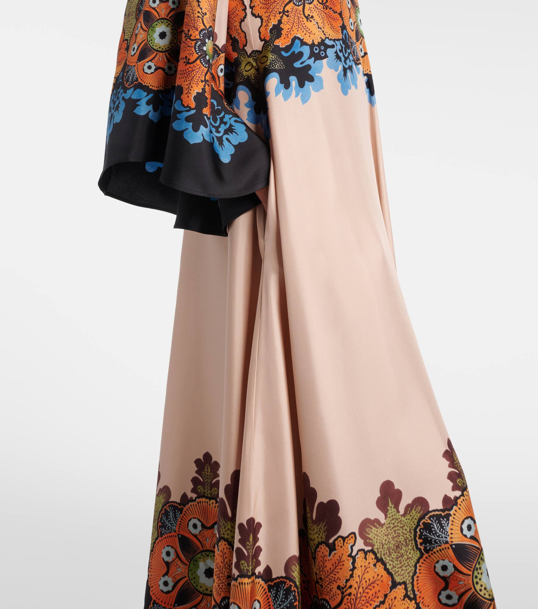 Magnifico floral silk maxi dress - 5