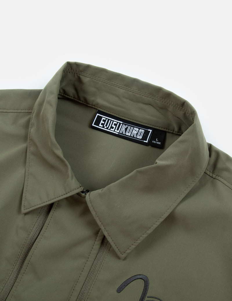 Logo Embroidery Shirt Jacket 10