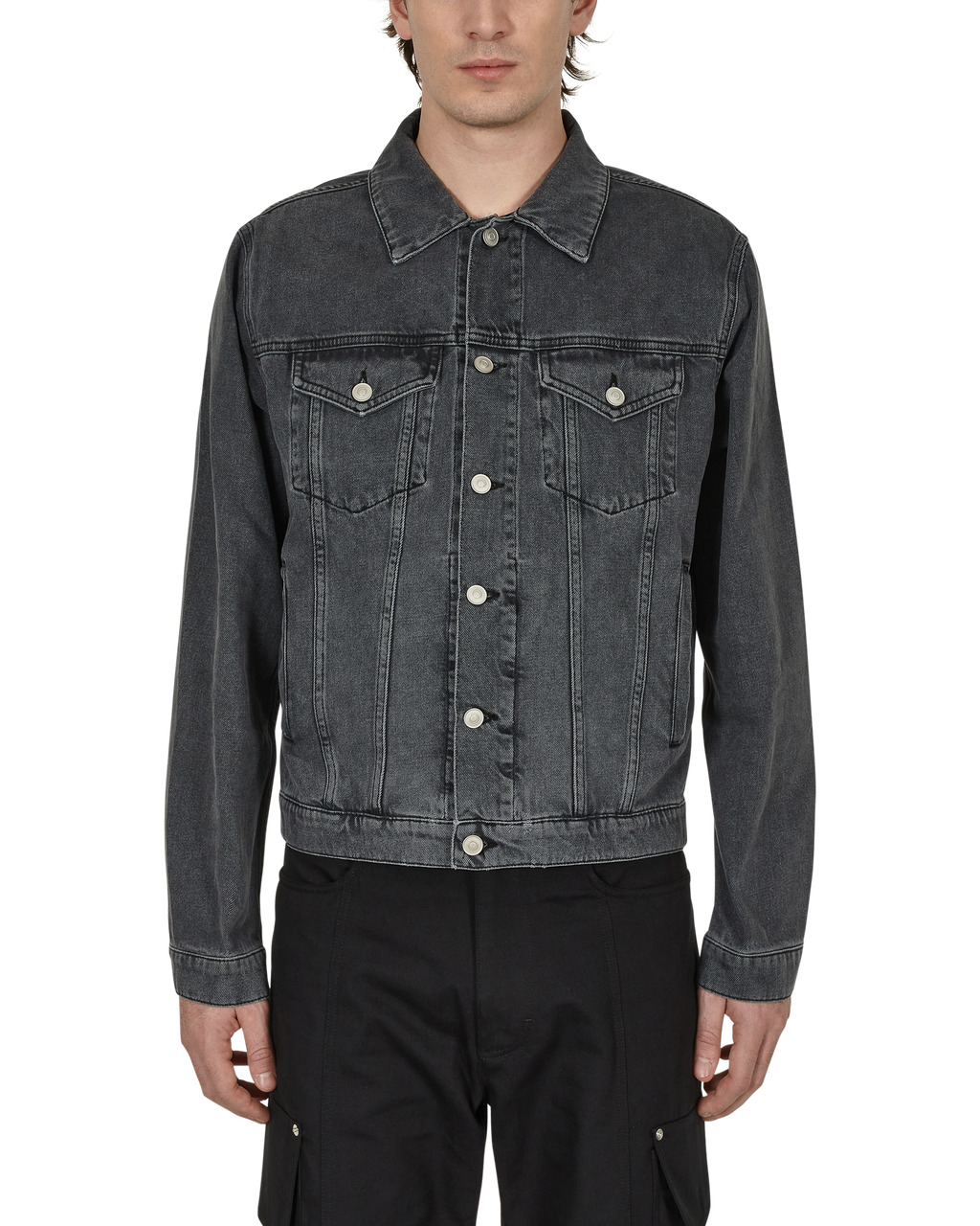 MARK FLOOD SQUARE DENIM JACKET - 2