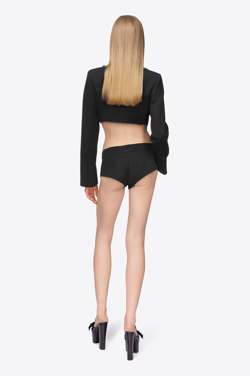 JUMBO CRYSTAL CROPPED BLAZER 6