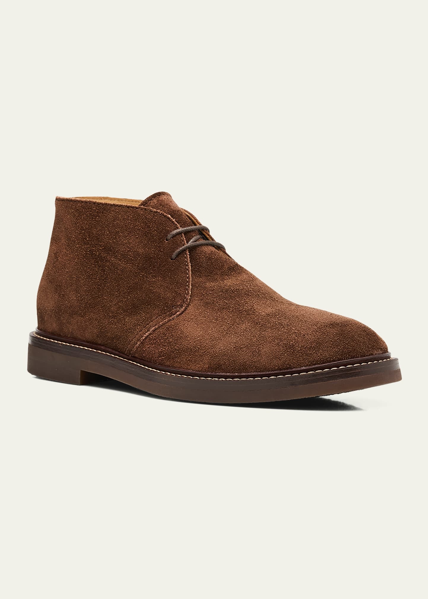 Men's Suede Flex Sole Chukka Boots - 3
