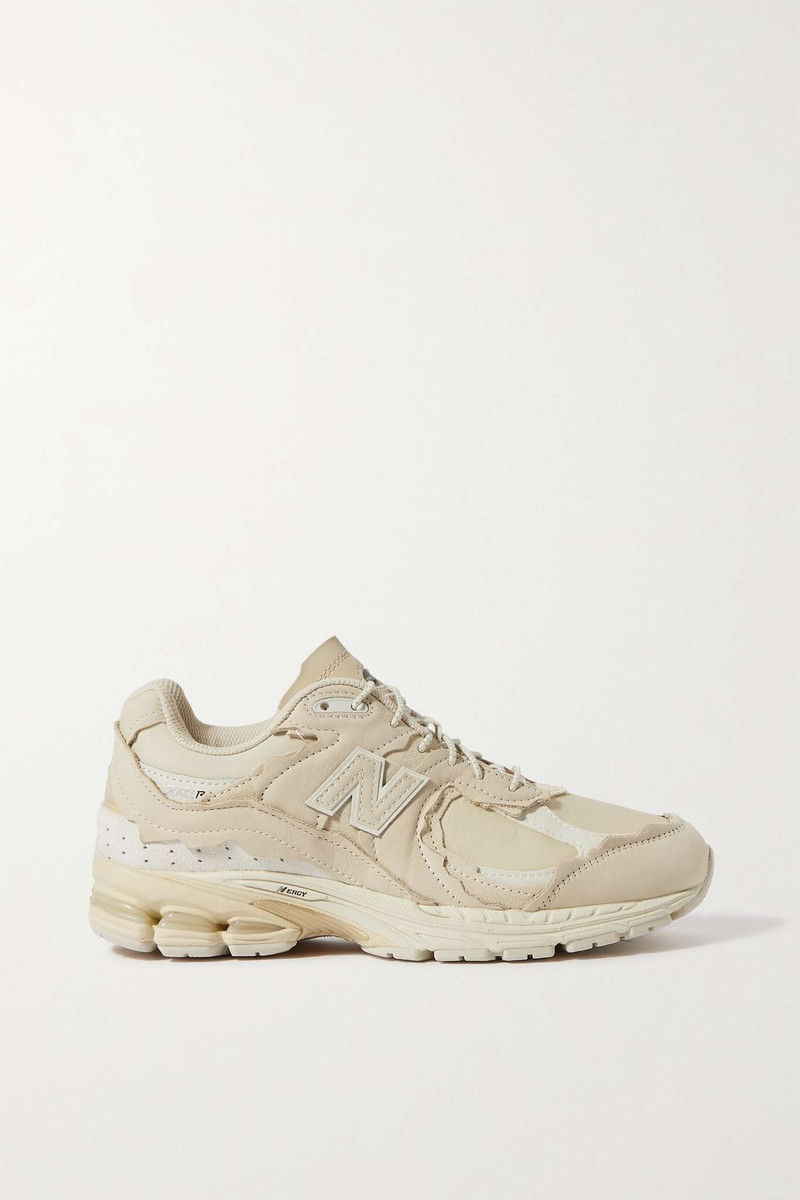2002 leather, suede and mesh sneakers 1