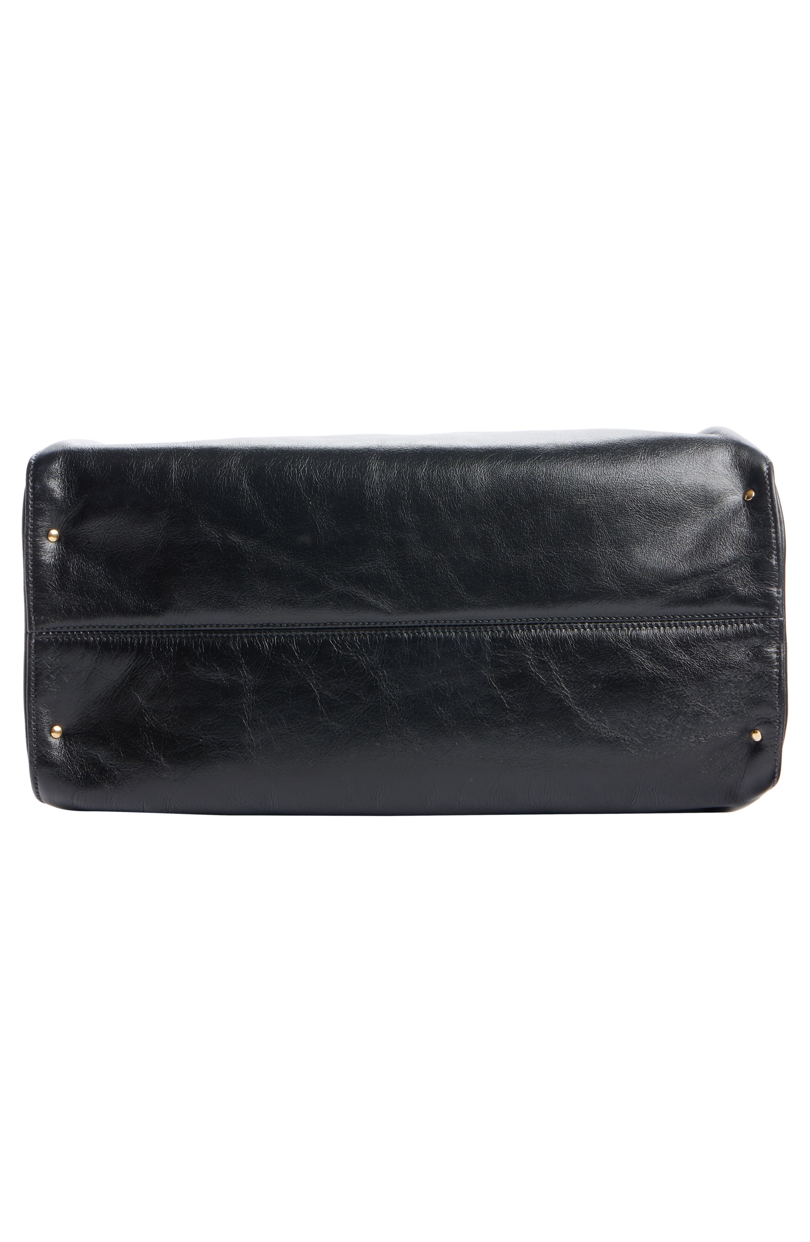 Chloé Charms Leather Tote in Black at Nordstrom - 5