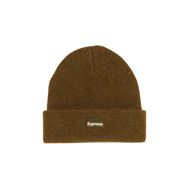 Supreme Mohair Beanie 'Dark Khaki' - 1
