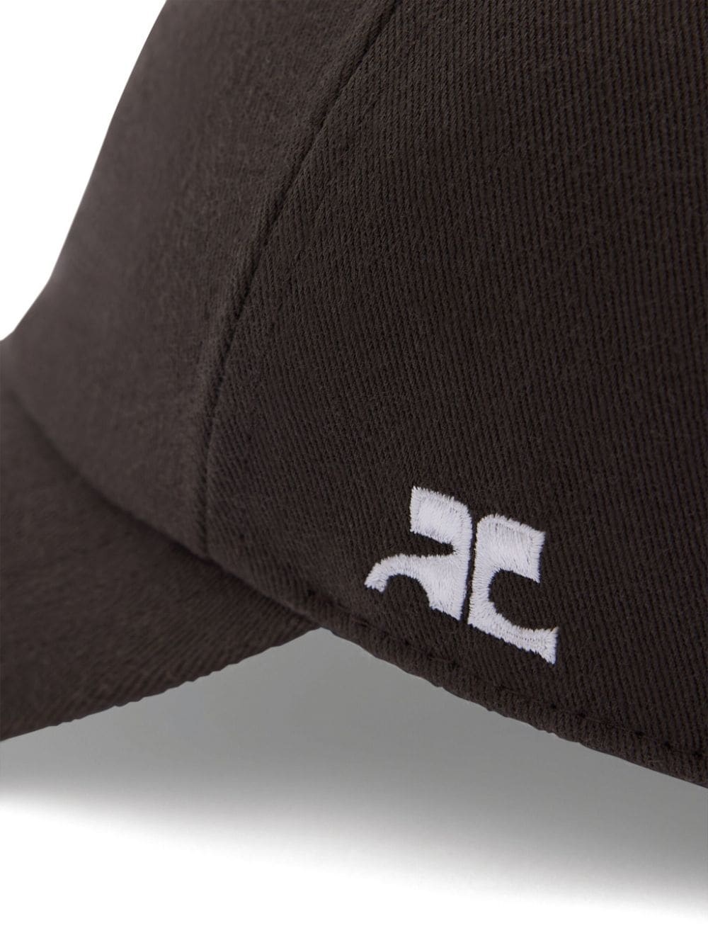 logo-embroidered cotton baseball cap - 5