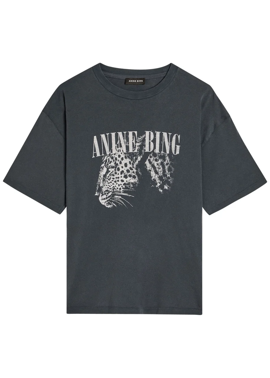 Anine Bing Cohen Printed Cotton T-shirt - 1