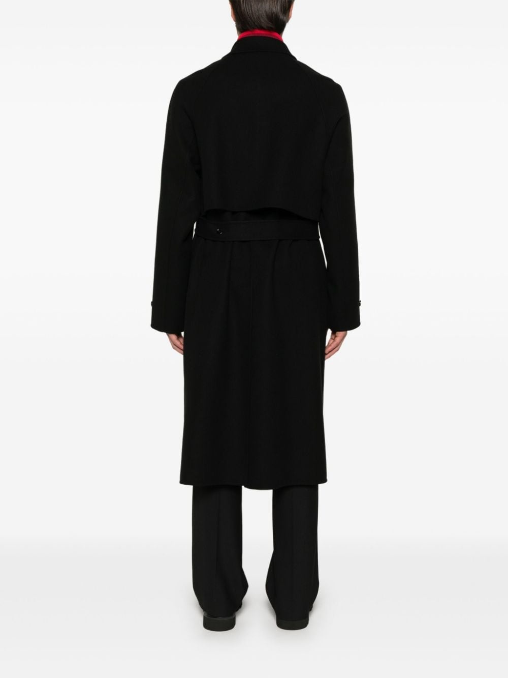 logo-patch coat - 4