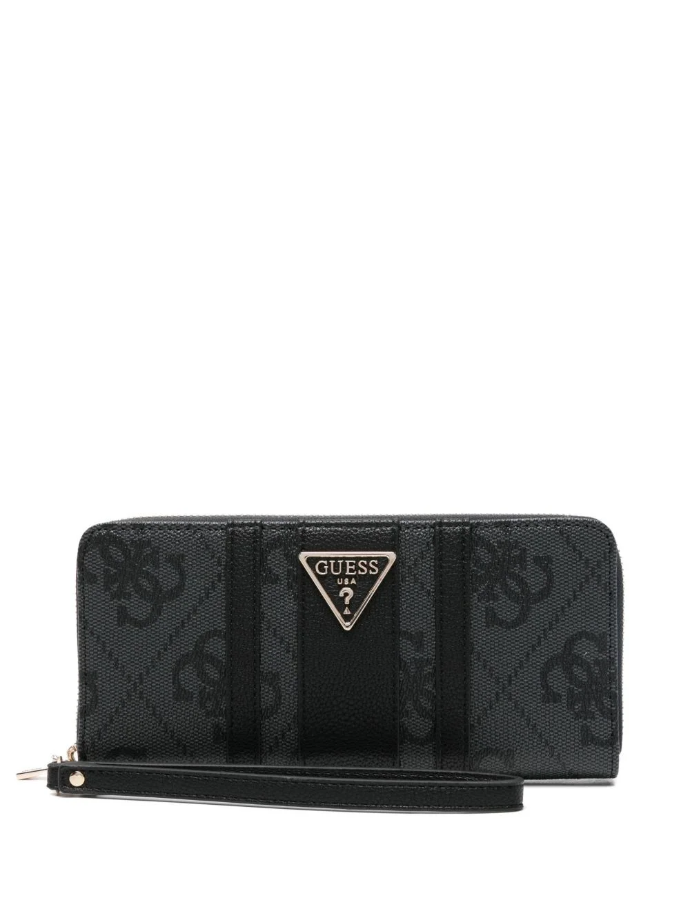 monogram-pattern wallet - 1