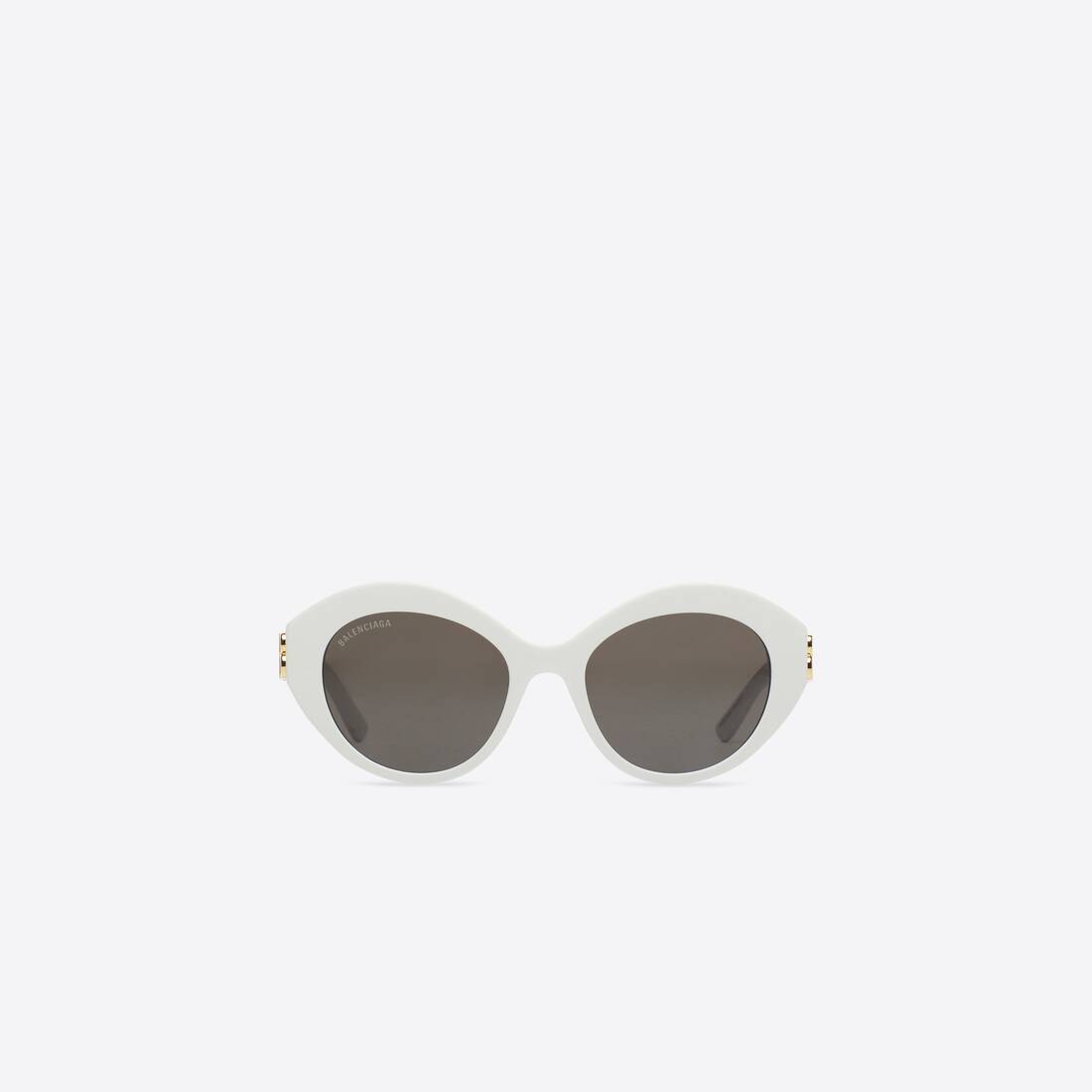 Women's Dynasty Oval Sunglasses in White - 1