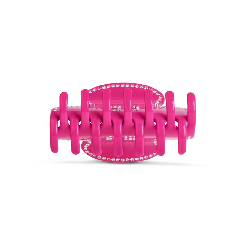 BALENCIAGA Women's Holli Bb Hair Grip in Pink outlook