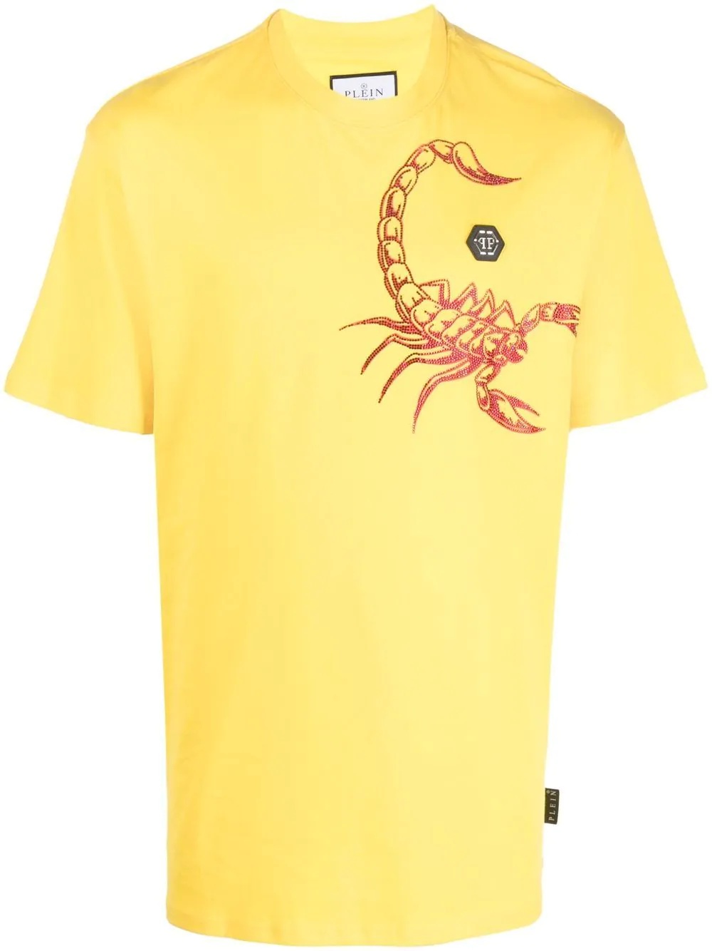 Scorpion-print short-sleeve T-shirt - 1