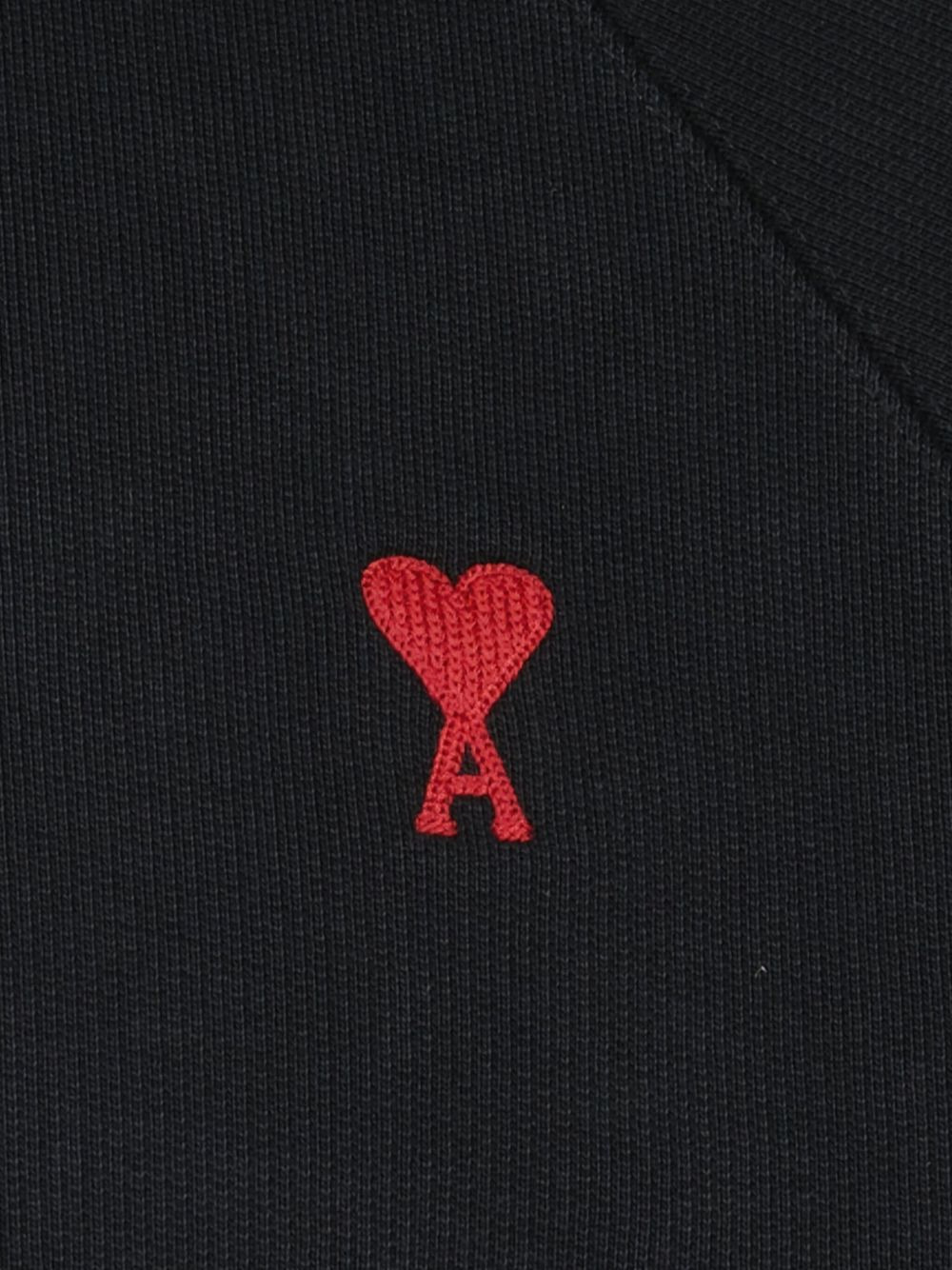 Ami de Coeur-embroidered zip-up hoodie - 3