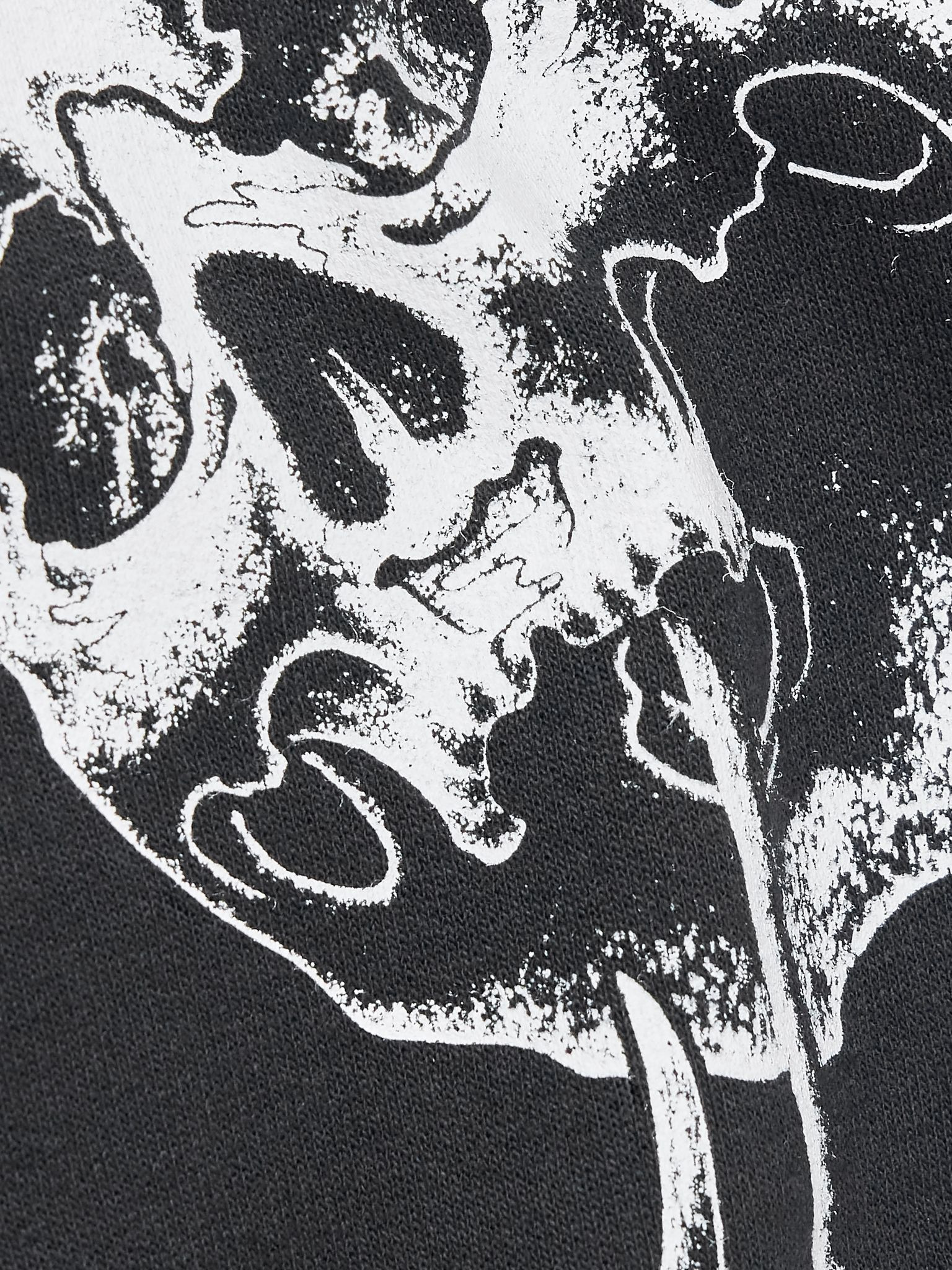 + 56 Tattoo Studio Printed Cotton-Jersey Sweatshirt Black - 5