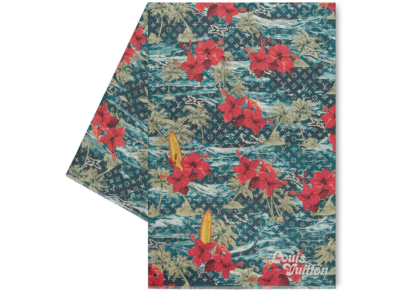 Louis Vuitton Surfin' Monogram Stole Navy - 1