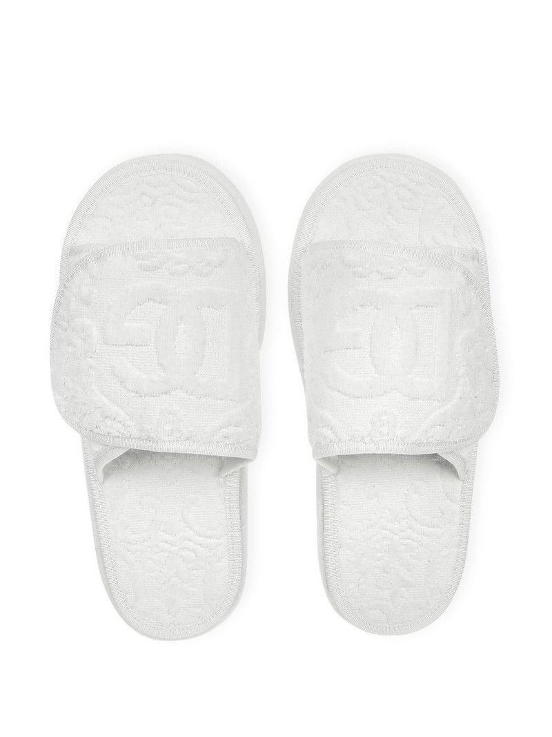embossed-logo touch-strap slippers 4