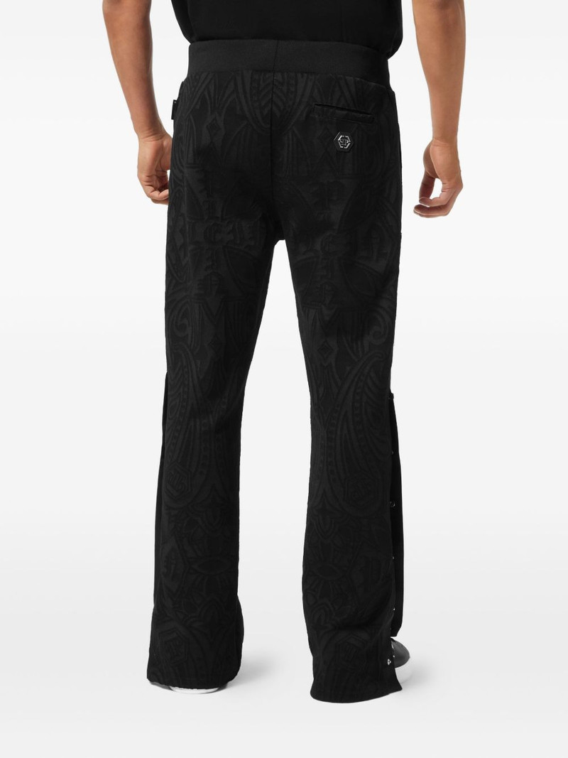 Chrome Crest jacquard-pattern trousers 4
