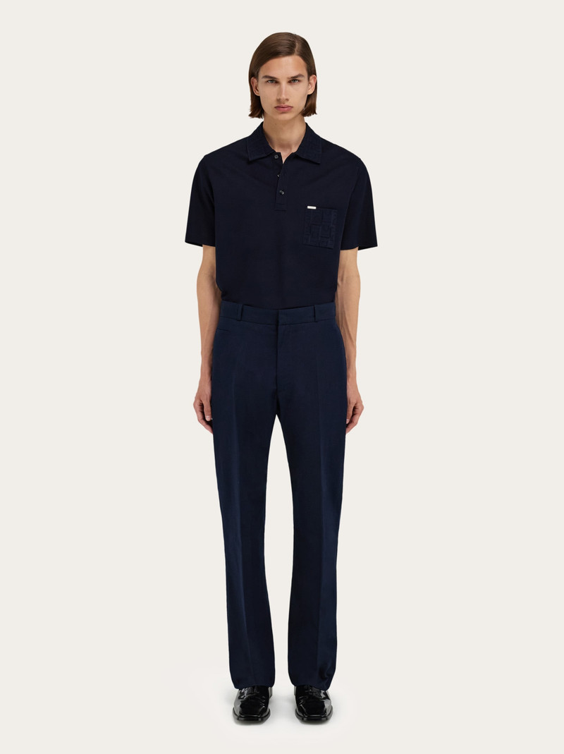 Cotton canvas pants 7