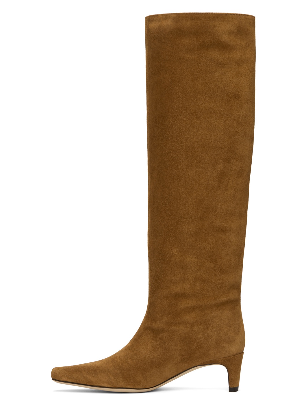 Tan Wally Suede Tall Boots - 3