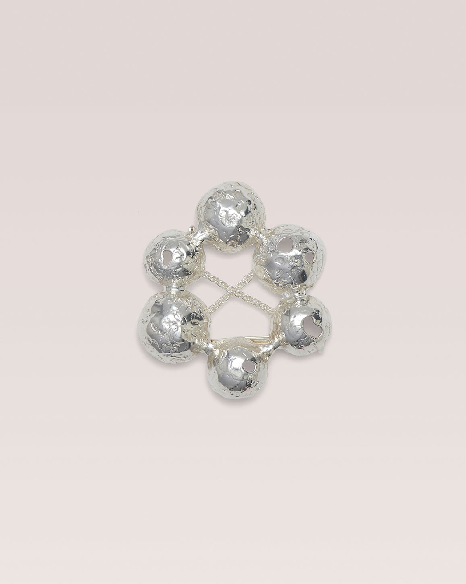 ALMA - Recycled silver broach - 1