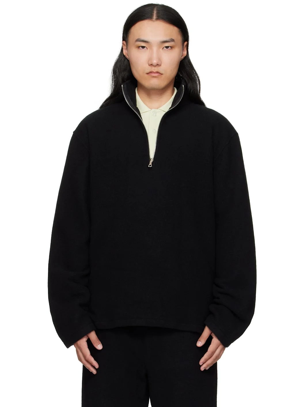 Black Fleece Sweater - 1