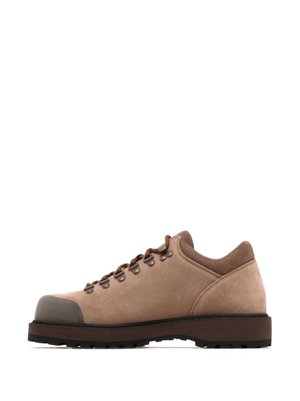 suede lace-up boots - 5