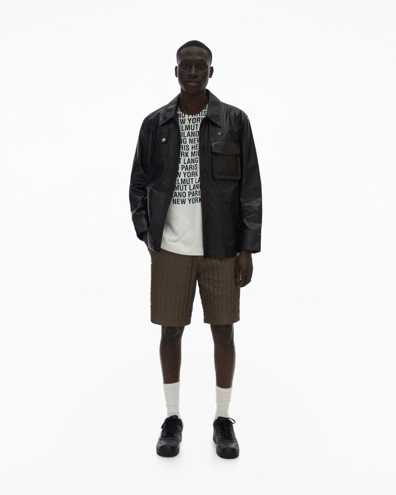 Helmut Lang SHEER QUILTED SHORT outlook