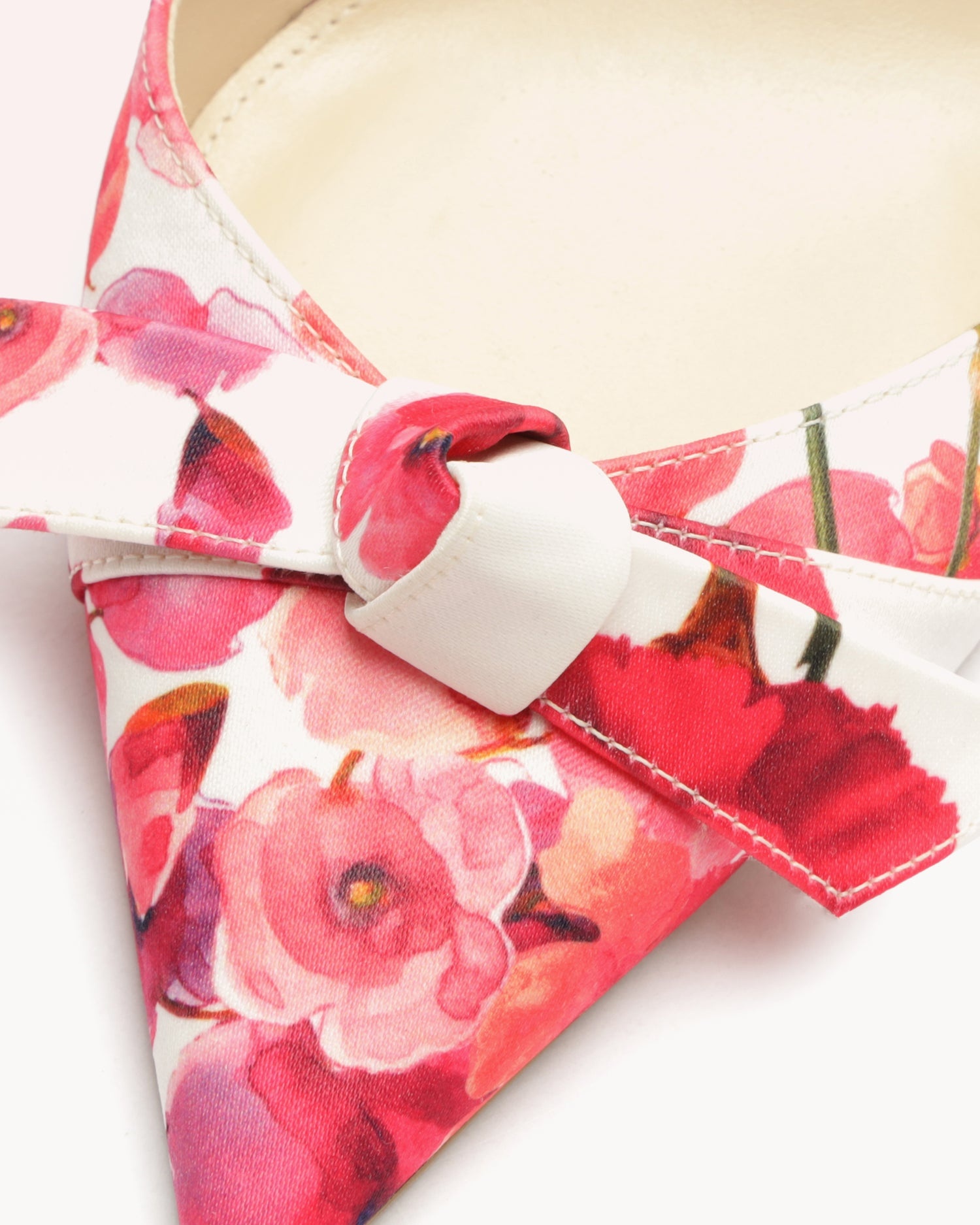 CLARITA SLINGBACK 85 FLORAL PINK - 5