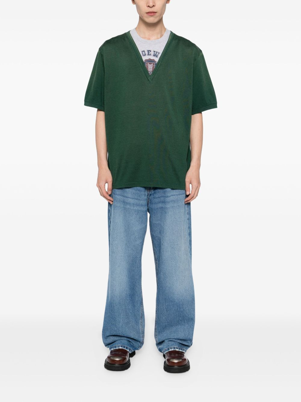 layered T-shirt - 2