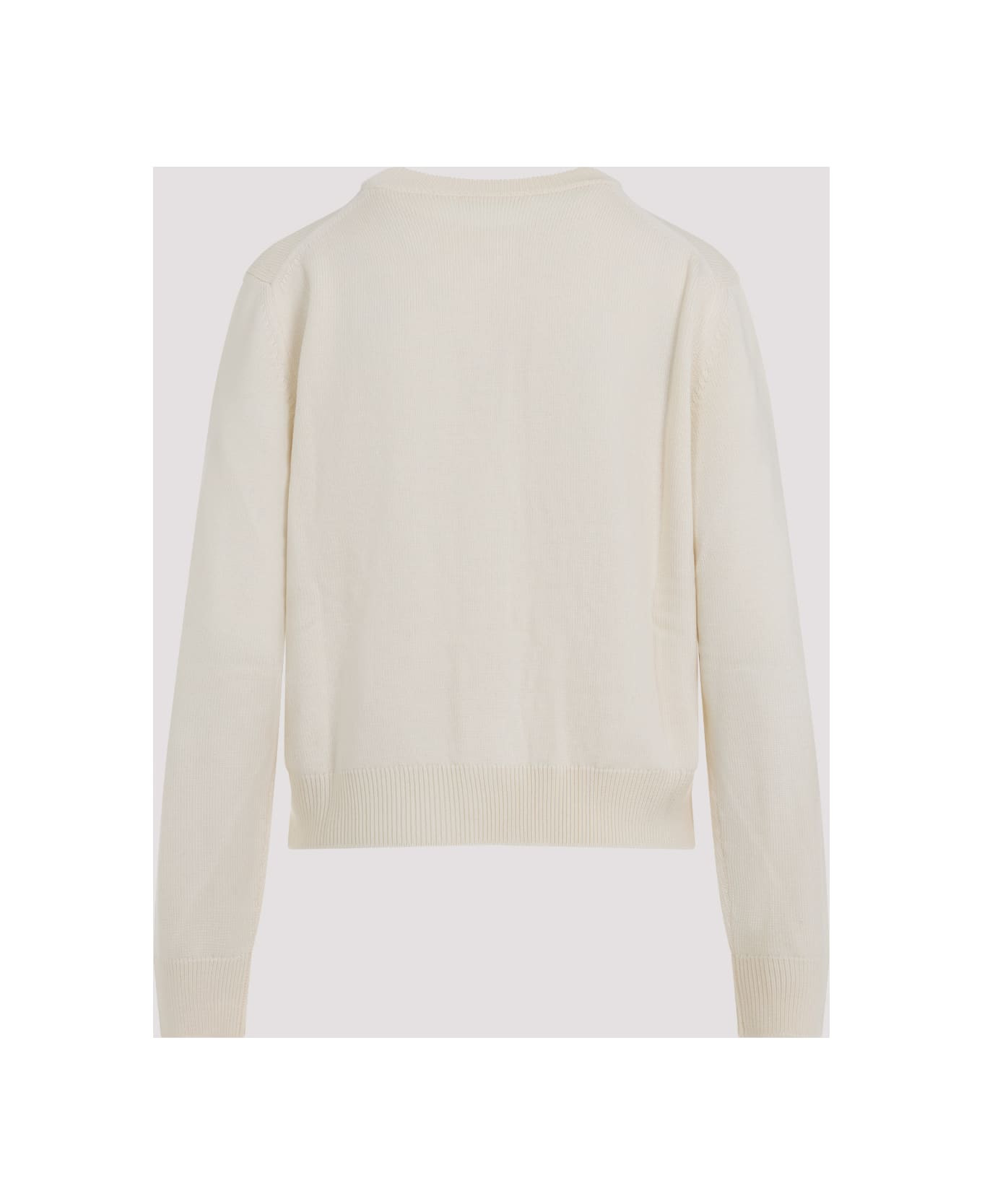 Cn Long Sleeves Cardigan With Velvet Embroidery - 4