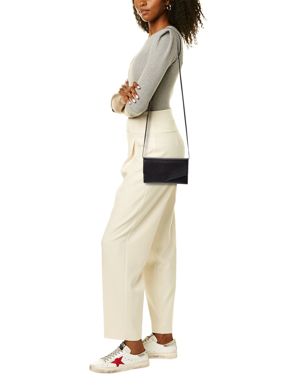 The Row Leather Shoulder Bag - 4