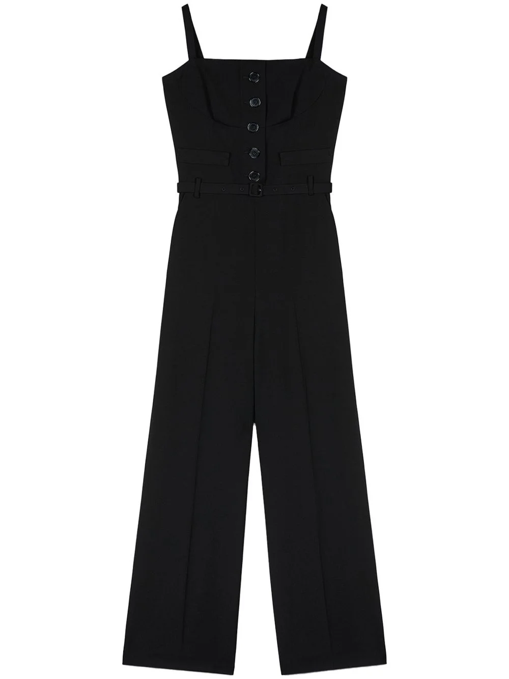 sleeveless jumpsuit - 1