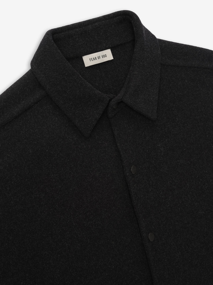 Wool Cashmere Overshirt - 6