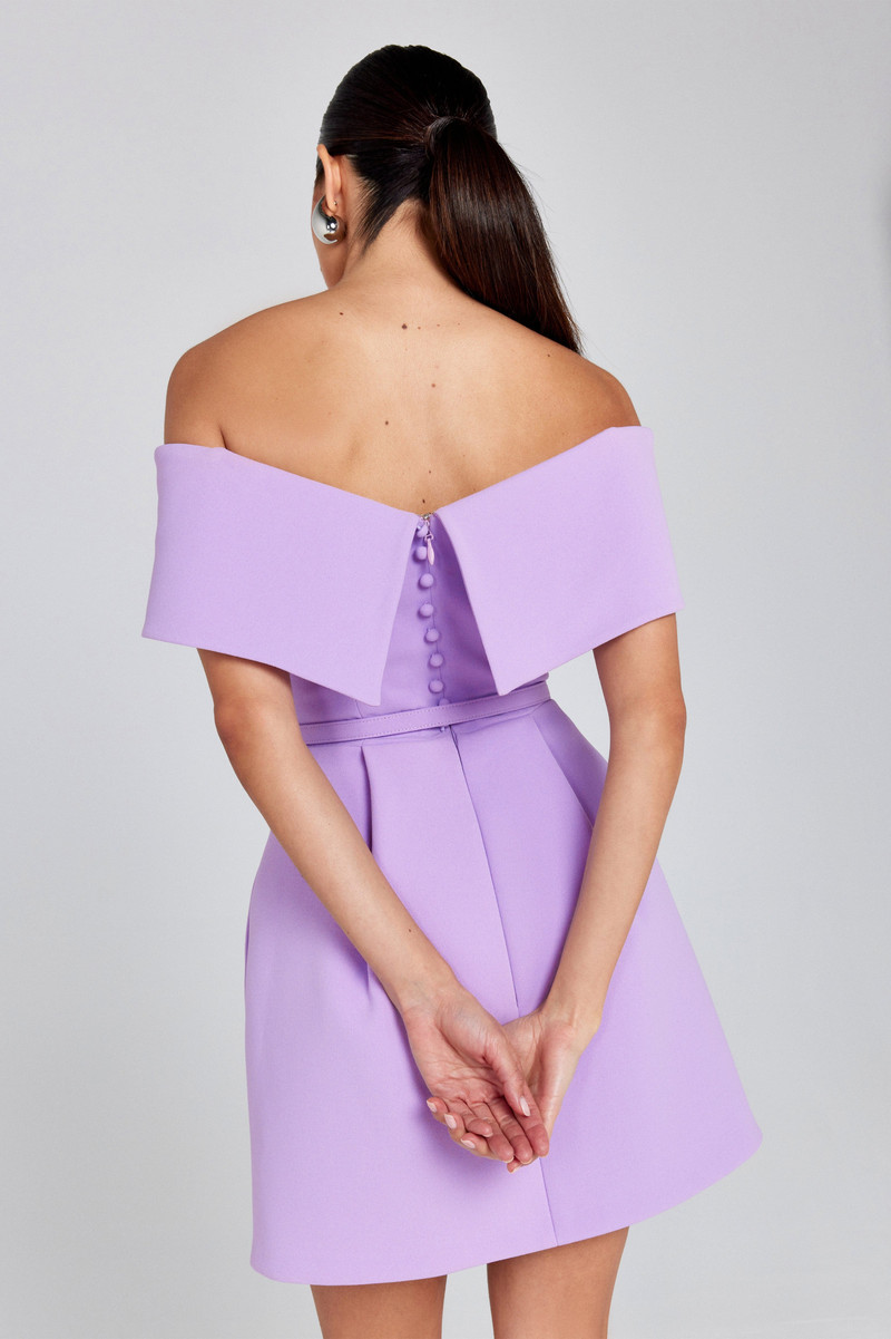 Harper Lilac Dress 5