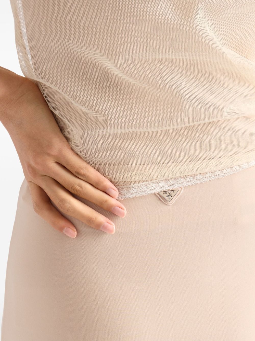 stretch slip skirt - 6
