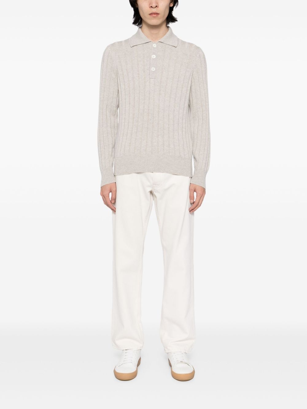 cashmere polo shirt - 2