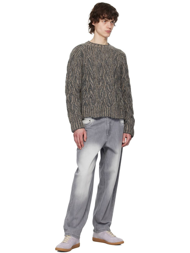 ECKHAUS LATTA Taupe Plait Sweater outlook
