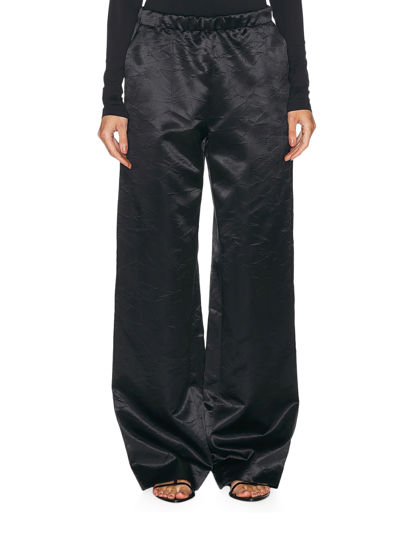 パンツ GIVENCHY VISCOSE TROUSERS WITH WRINKLED EFFECT Givenchy VISCOSE TROUSERS WITH WRINKLED EFFECT | suitnegozi