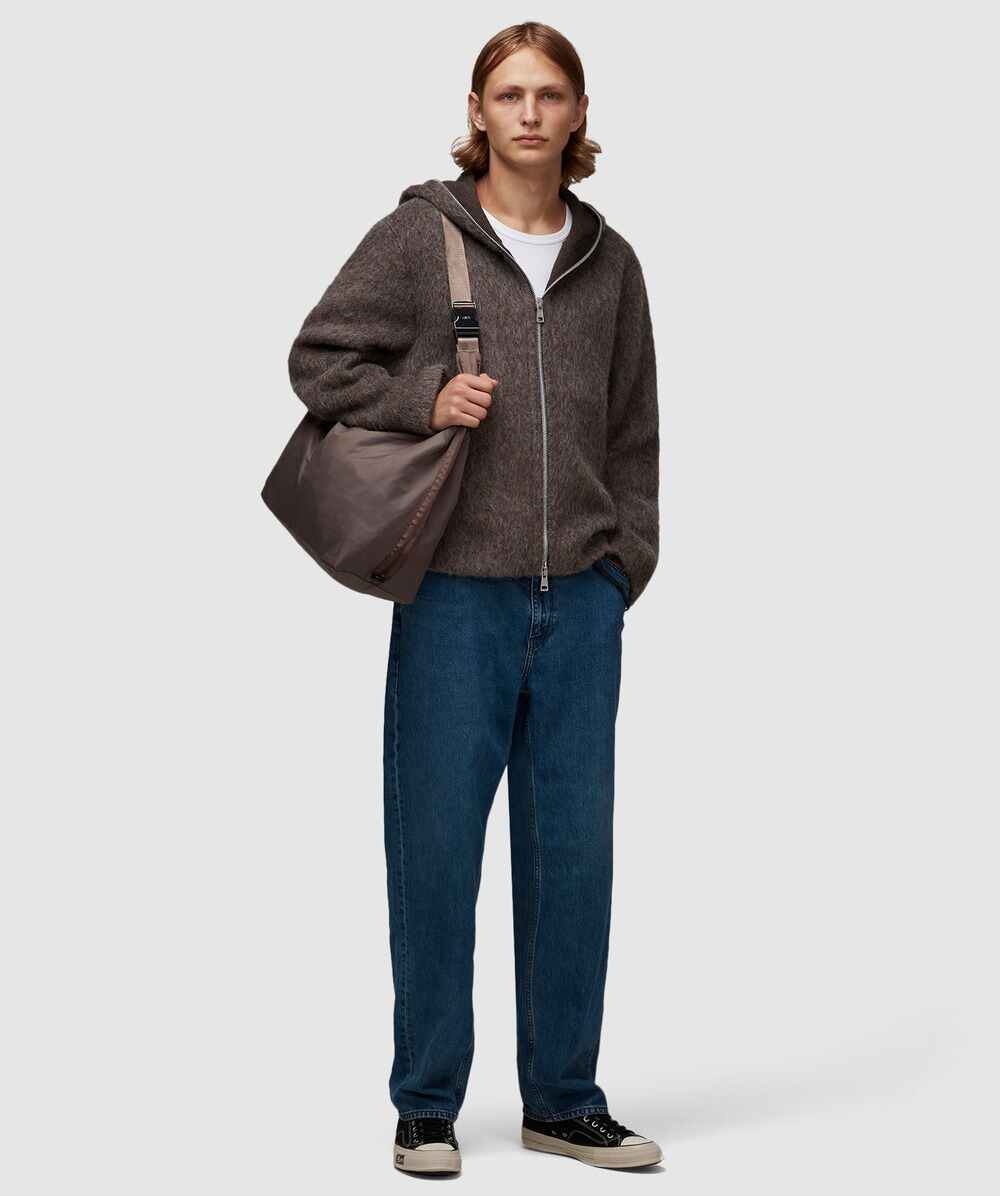 Our Legacy Full zip mohair hoodie | sevenstore | REVERSIBLE