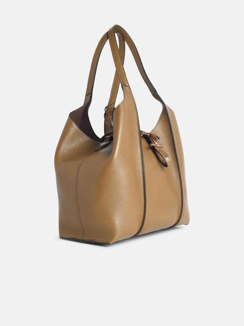 Tod's BROWN LEATHER BAG outlook
