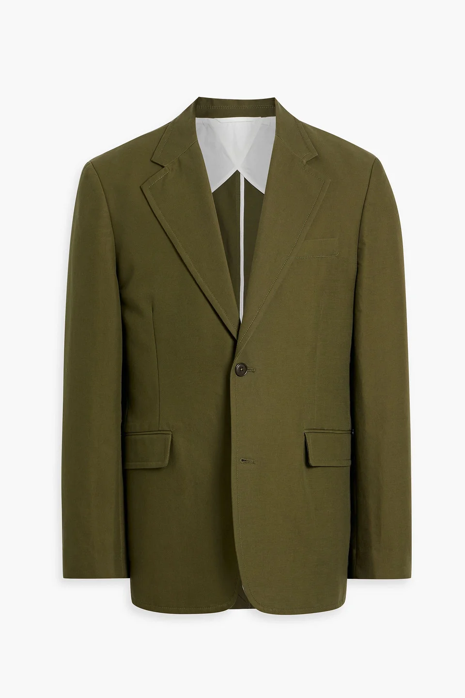 Grant cotton-twill blazer - 1