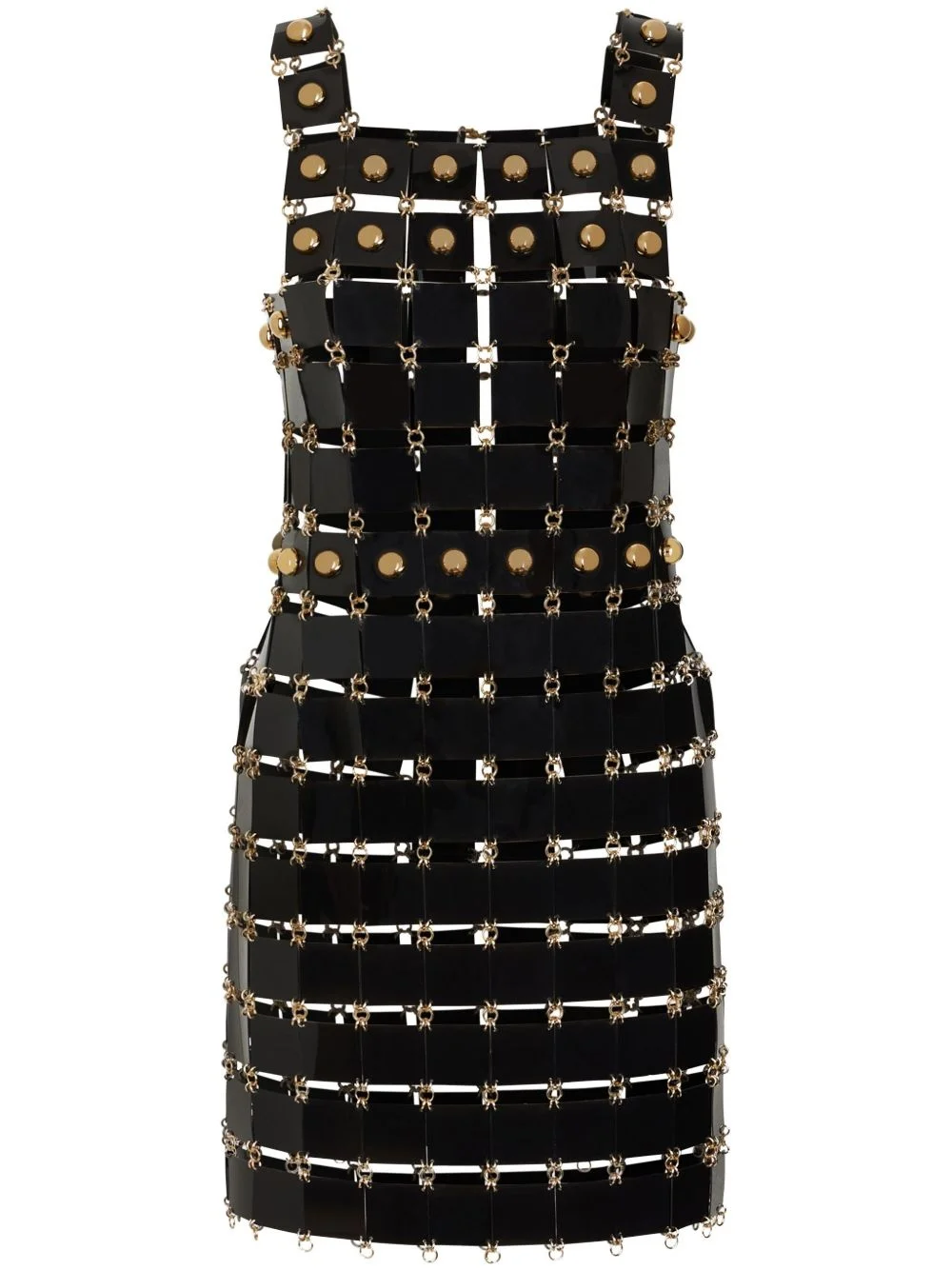 stud-detailed minidress - 1