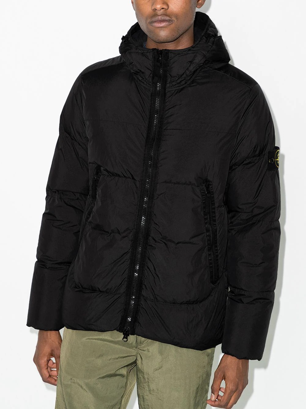 Compass quilted puffer jacket - 2