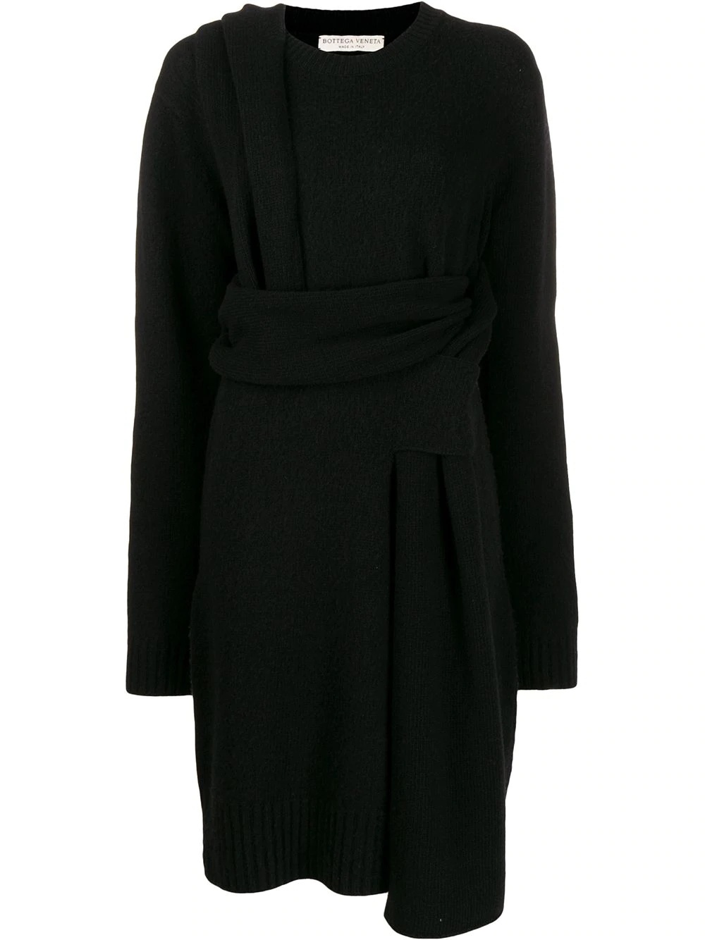 deconstructed wrap dress - 1