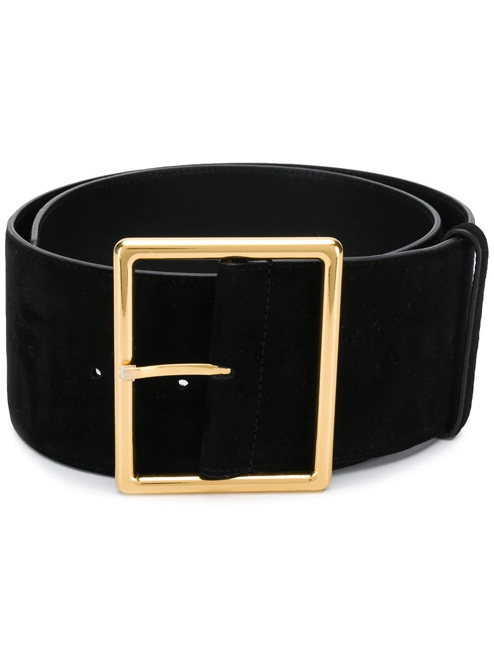 square buckle belt - 1