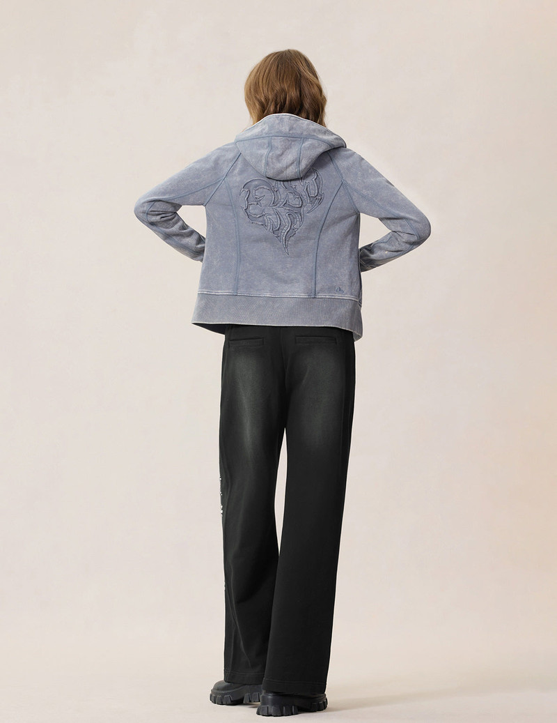Graphic Rhinestones Sweatpants 6