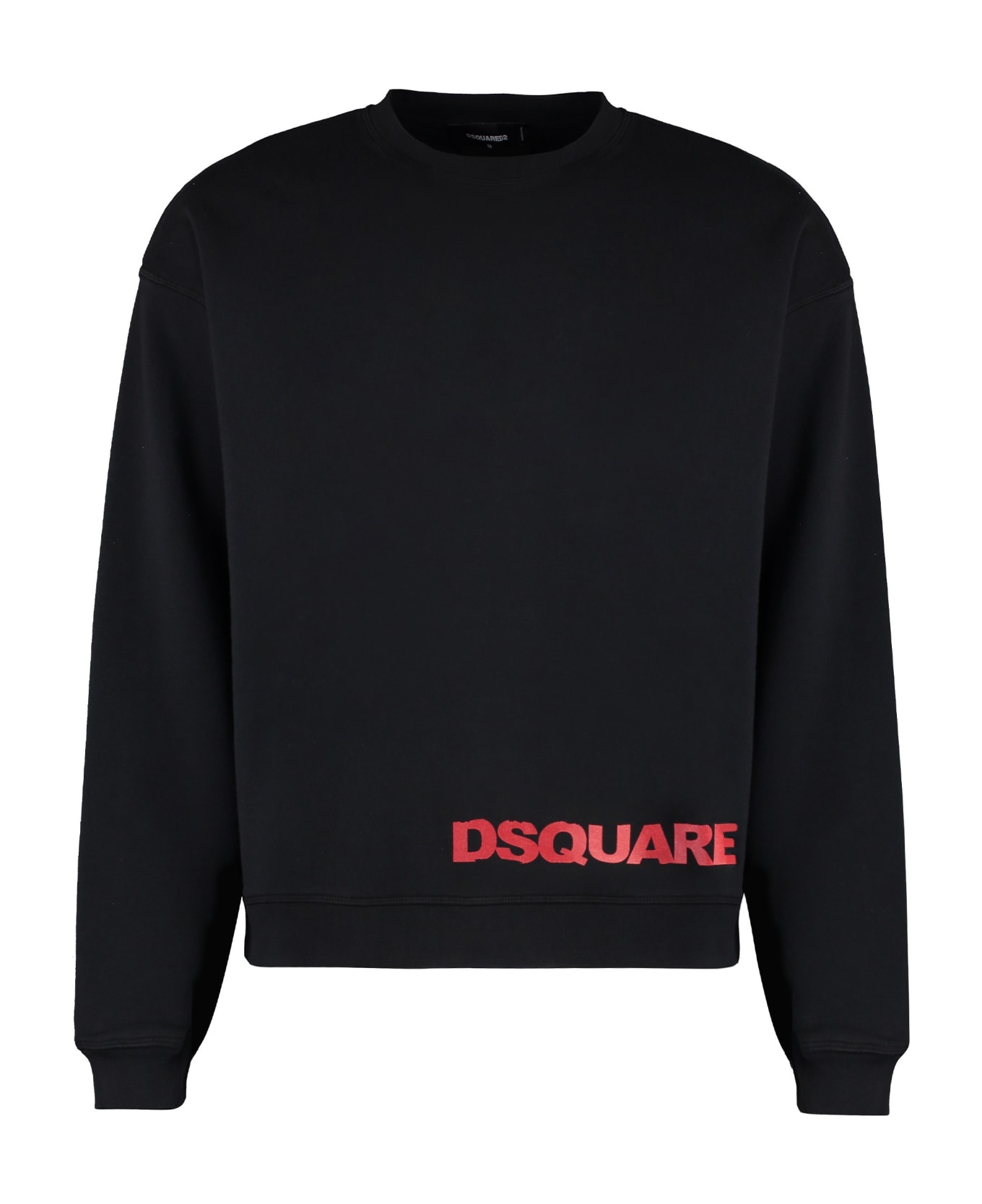 Logo Detail Cotton Sweatshirt - 1