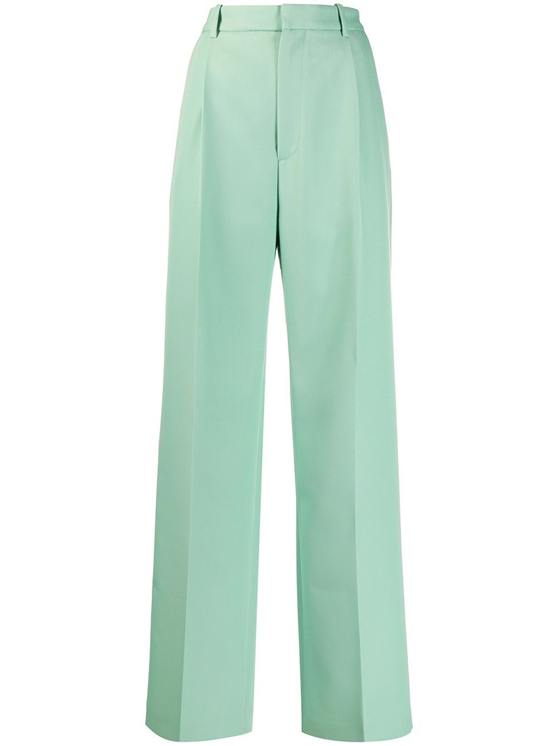 tailored 넓은 다리 바지 1