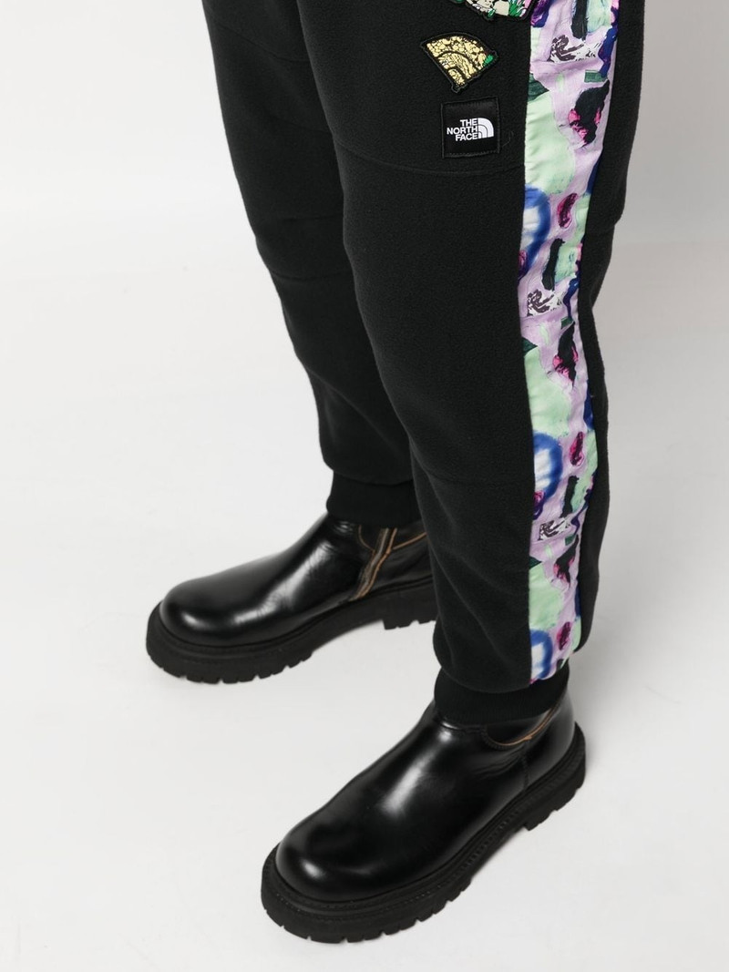 graphic-print panelled track pants 5